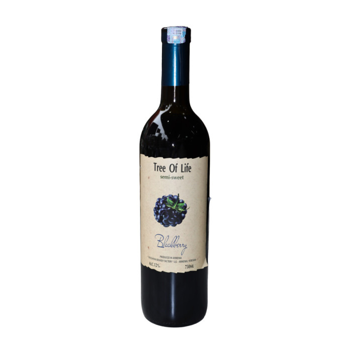 Tree of Life Blackberry Semi-Sweet wine